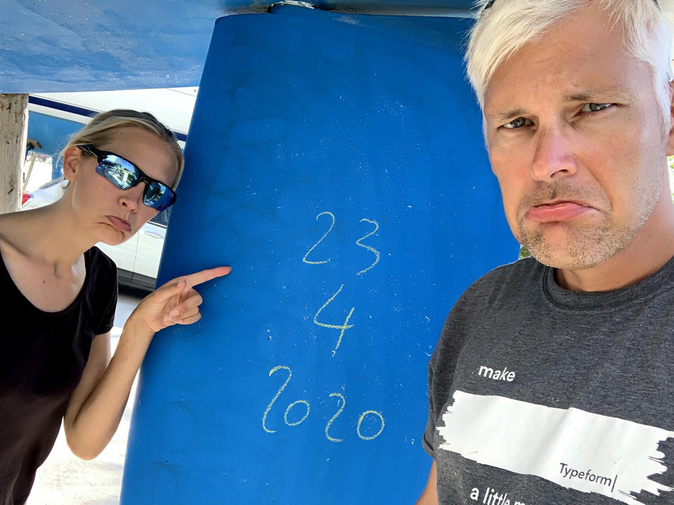 Sad because bini is on the hard