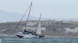 3 storms in one day; 24 hours in Paros we’ll never forget